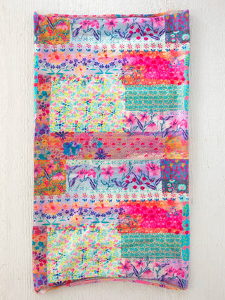 Boho Bandeau Pnk Wtrclr Patchwork