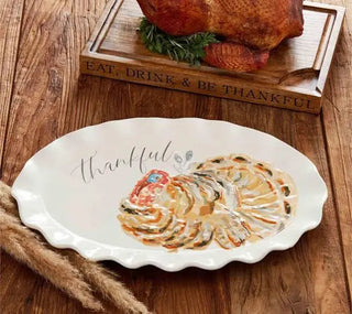 Thankful Turkey Platter