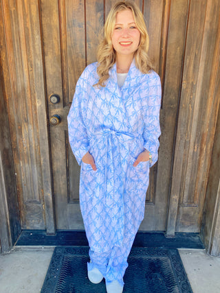 Blue Bow Robe