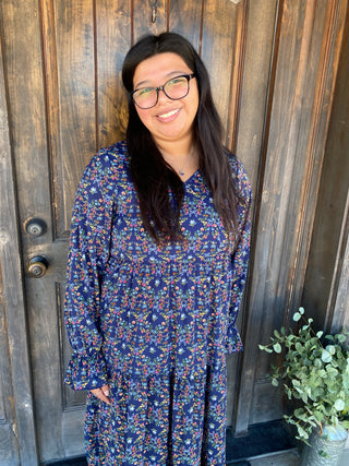Mila Ribbon Floral Dress
