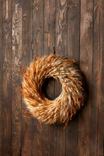 Load image into Gallery viewer, Fall Wheat Wreath