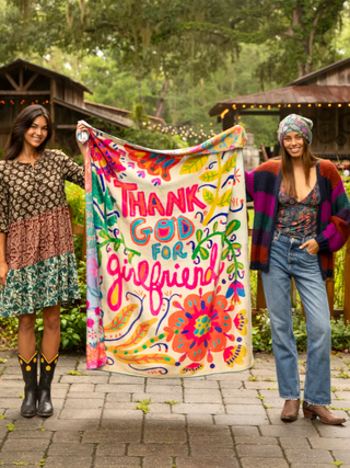REV Cozy Blanket Thank Girlfriends