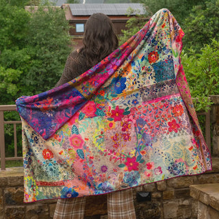 reversible natural life blanket