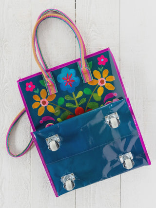 rolling-tote-teal-folk-flower