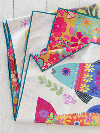 Yoga Beach Towel Crm Fish