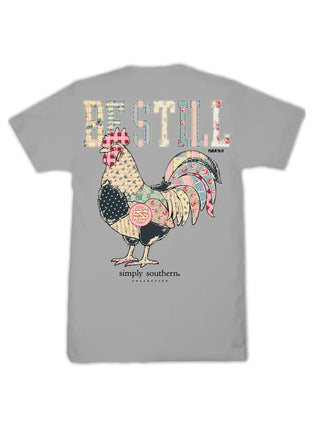 Be Still Rooster Graphic Tee