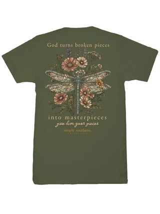 Broken Pieces Masterpieces Graphic Tee