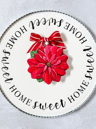 Poinsettia Mini Charm