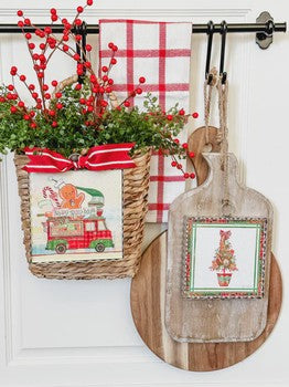 Mini Gingerbread Tree Print