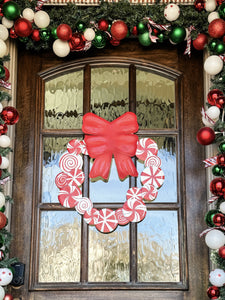 Holiday Candy Wreath