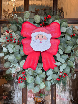 Santa shaped charm for hanging as decoration