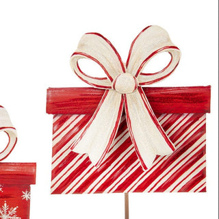 Metal Classic Red & White Gift Medium