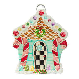 Round Top Charm Gingerbread House