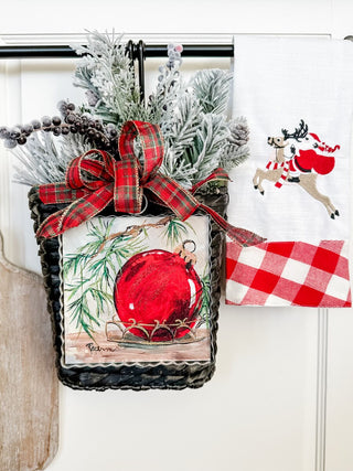 Decorative charm with holy and ornament