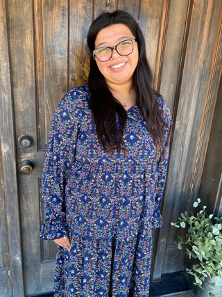Mila Ribbon Floral Dress