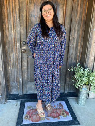 Mila Ribbon Floral Dress