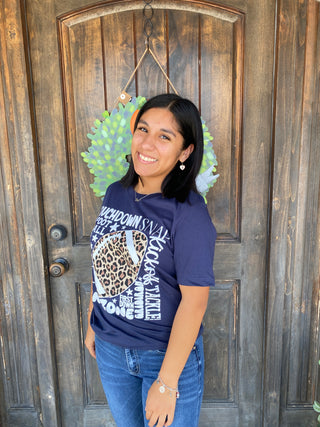 Hondo Owls Scattered Words Tee