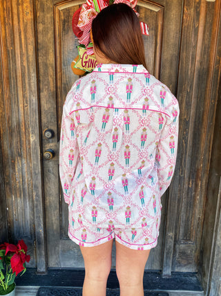 Ellie Set Pink Nutcracker Pajama