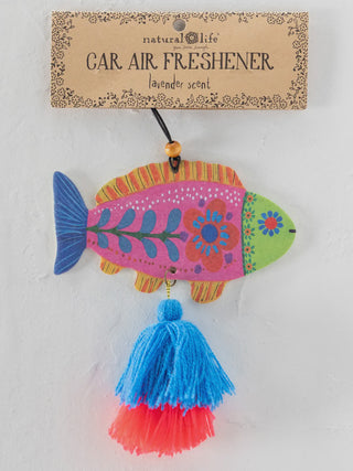 colorful fish, car air freshener