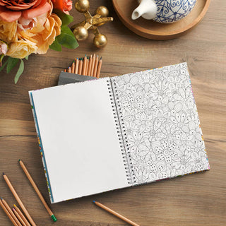 Spiral Coloring the Psalms Coloring Book