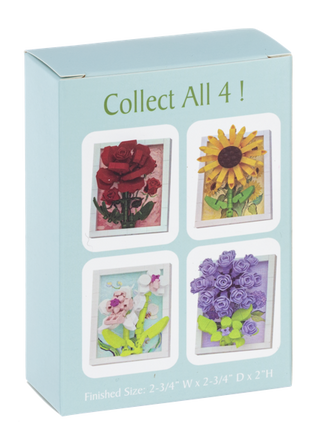3D Framed Flower Blocks
