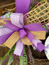 Load image into Gallery viewer, Grapevine Wreath Lavender