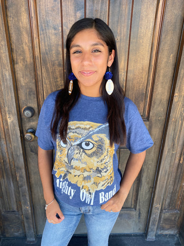 Mighty Owl Band Tee L