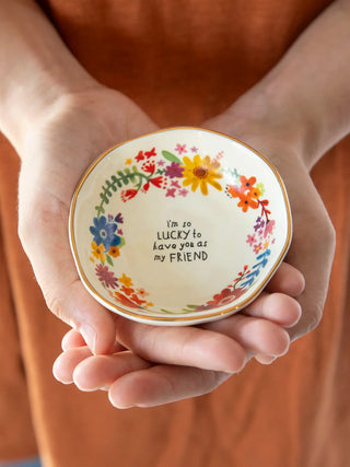 Perfect Little Trinket Bowl Lucky