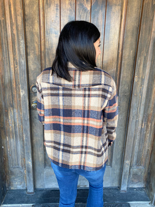 Brown Plaid Jacket