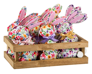 Floral Bunny Felt