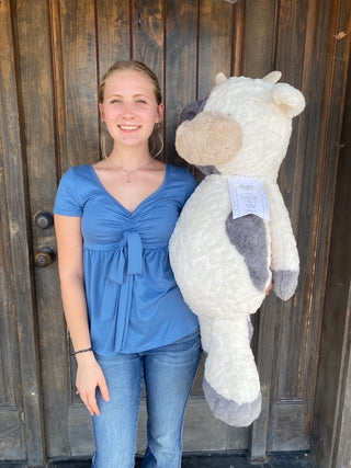 Maisie The Cow Jumbo Plush Pal