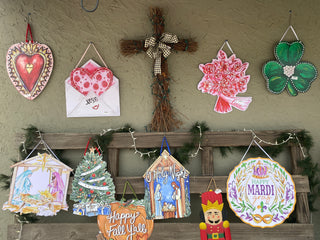 Beck's Love Bouquet Door Hanger