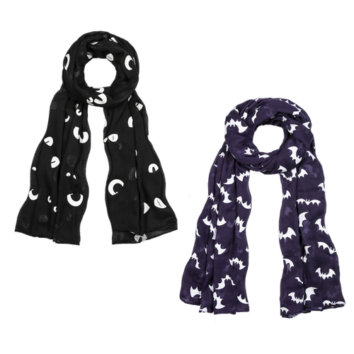 Spooky Glow in the dark Scarf