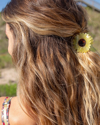 Hair Clip Sunflower