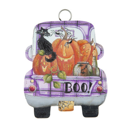 Boo Truck Charm