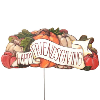 "Happy Friendsgiving" Mantle Banner