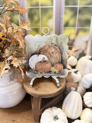 Mini Rozie's Scallop Fall Pumpkin
