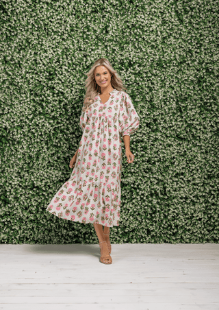 Sage Waylon Midi Dress Medium