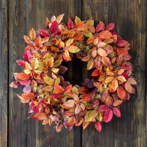 Autumn Virginia Creeper Wreath