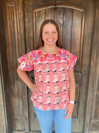 Camilla Boot Top
