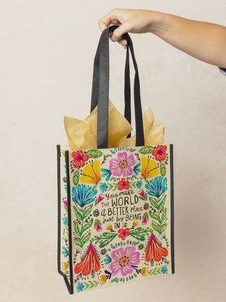 Gift Bag L You Make the World