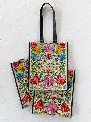 Multicolor reusable bag