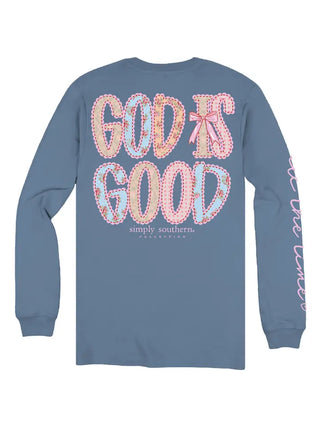 God Is Good Long Sleeve Tee