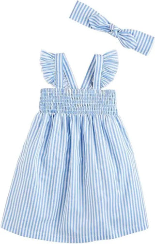 Smocked Dress and HB 12-18M