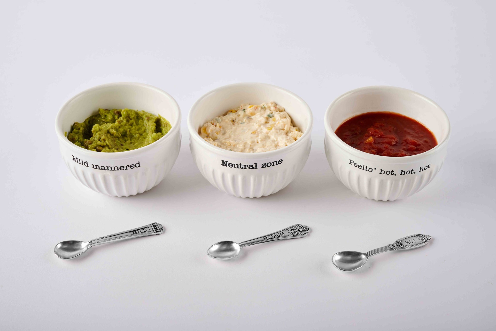 Trio Salsa Bowls