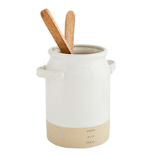 Load image into Gallery viewer, Stoneware Utensil Holder