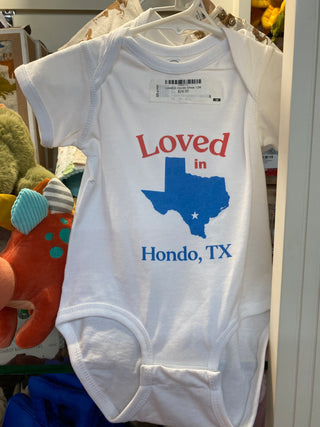 Loved in Hondo Onsie 12M