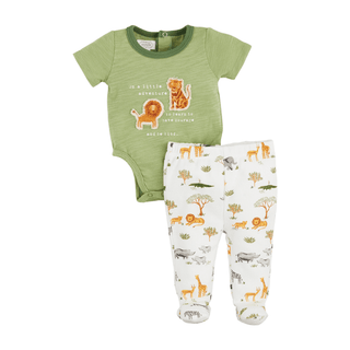 Lion Crawler & Pant Set 6-9m