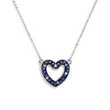 Load image into Gallery viewer, Loving Heart Necklace Indigo