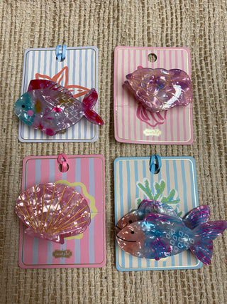 Coastal Luxe Claw Clips